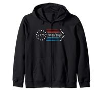 We The People 1776 July 4th Of July Fourth July Independence Zip Hoodie