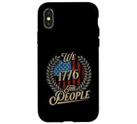 We The People 1776 Patriotic American Revolution Memorabilia Case for iPhone X/XS