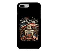 We The People 250 Years apparel Patriotic 4th of July Eagle Case for iPhone 7 Plus/8 Plus