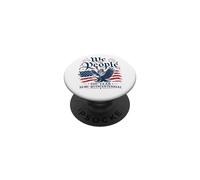 We The People 250 Years Freedom Eagle 250th Anniversary USA PopSockets Adhesive PopGrip