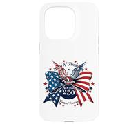 We the People 250 Years of Freedom Patriotic Eagle Design Case for iPhone 15 Pro