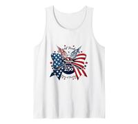 We the People 250 Years of Freedom Patriotic Eagle Design Tank Top