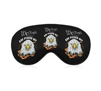 We The People are Pissed Off Sleep Masks Eye Cover Blackout with Adjustable Elastic Strap Night Blindfold for Women Men Yoga Travel Nap