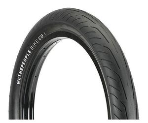 We The People BMX Stickin Tyre All Black