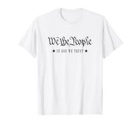 We The People in God We Trust Christian Vintage Patriotic T-Shirt