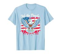 We The People Know How to Party T-Shirt, Men, Baby Blue, M
