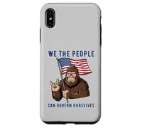 We The People - Leave Us Alone Libertarian Bigfoot Design Case for iPhone XS Max