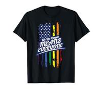 We The People Means Everyone Rainbow LGBT Gay Lesbian Pride T-Shirt