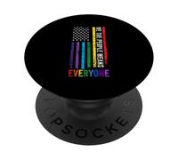 WE THE PEOPLE MEANS EVERYONE US Constitution LGBT Pride PopSockets Adhesive PopGrip