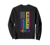 WE THE PEOPLE MEANS EVERYONE US Constitution LGBT Pride Sweatshirt