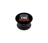 We The People Preamble Patriotic Vintage Design PopSockets Adhesive PopGrip