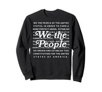 We the People Preamble U.S Constitution Patriotic 4th July Sweatshirt