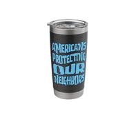 We The People Regular Americans Protecting Our Neighbors Stainless Steel Insulated Tumbler