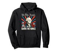 We The People Serve No Kings - Anti-Monarchy Liberty Pullover Hoodie