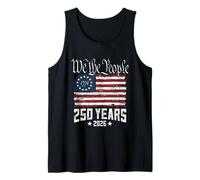 We The People US American Flag 250 Years 2026 Tank Top