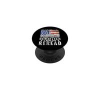 we the people US Flag Constitution needs to Be reread philly PopSockets Adhesive PopGrip
