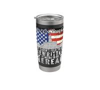 we the People US Flag Constitution Needs to Be reread Philly Stainless Steel Insulated Tumbler