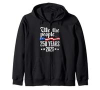 We The People USA 250 Years 2026 1776 Independence America Zip Hoodie