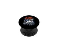 We Thrash At Dawn Meme Shark Heavy Metal Streetwear PopSockets Adhesive PopGrip
