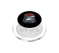We Thrash At Dawn Meme Shark Heavy Metal Streetwear PopSockets PopGrip for MagSafe