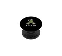 We Tile At Dawn Mahjong Frog Playing Mahjong Game Lovers PopSockets Adhesive PopGrip
