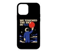 We Touched the Sky in '69 Astronaut Moon Landing Retro Space Case for iPhone 12 mini