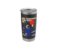 We Touched The Sky in '69 Retro Astronaut Moon Landing Stainless Steel Insulated Tumbler