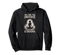 We Universe Watching K-Drama Meditating Fan Pullover Hoodie