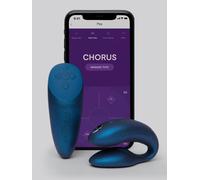 We-Vibe Chorus App and Remote Controlled Rechargeable Couple's Vibrator - Blue Blue