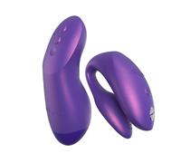 We-Vibe Chorus Pro App & Remote Controlled Couples Vibrator Sex Toy, Purple | Remote Control Clitoral & G-Spot Stimulator with 10 Intensity Levels, Waterproof, Rechargeable Silicone Sex Toy