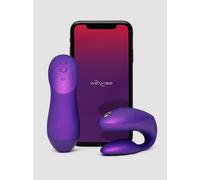 We-Vibe Chorus Pro Cosmic Purple App and Remote Controlled Couple's Vibrator - Blue Blue