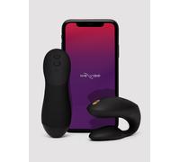 We-Vibe Chorus Pro Satin Black App and Remote Controlled Couple's Vibrator - Black Black