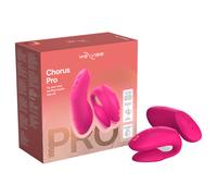 We-Vibe Chorus Pro Remote &amp, App-Controlled Couples Vibrator Electric Pink