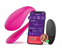 We-Vibe Jive 2 Wearable G Spot Panty Vibrator Clit Stimulator for Her, Pink | GSpot Egg Vibrator, Dual Vibrating Adult Sex Toy, 10 Intensity Levels, Wireless Remote, App Control, Waterproof, Rechargeable