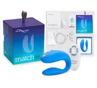 We-Vibe Match - Waterproof Rechargeable Couples Vibrator (Blue)