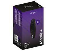 We-Vibe Moxie+ - App- and remote-controlled clitoral vibrator (black)