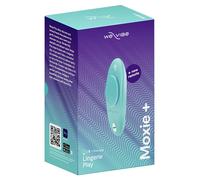 We-Vibe Moxie+ - App- and remote-controlled clitoral vibrator (turquoise)