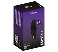 We-Vibe Moxie+ - Wearable app- and remote-controlled clitoral vibrator (black)