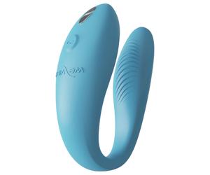 We-Vibe Sync Go - smart, rechargeable couple's vibrator (turquoise)
