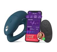 We-Vibe Sync O Couples Vibrator - Remote Control C-Shape Vibrator for Women - App Controlled Wearable Vibrating Adult Sex Toy - G-spot and Clitoral Stimulation - Waterproof & USB Rechargeable - Green
