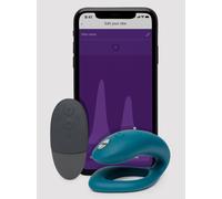 We-Vibe Sync O Velvet Green Remote Control and App Rechargeable Couple's Vibrator - Green Green