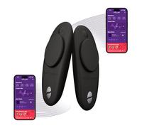 We-Vibe Tease Us Moxie Knicker Vibrator Adult Sex Toy for Couples, Black