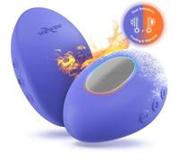 We-Vibe Temp Heating and Cooling Lay-On Clitoral Vibrator, Blue