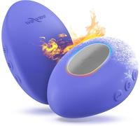 We-Vibe Temp Lay on Vibrator Clitoral Stimulator Adult Toy for Couples, Blue