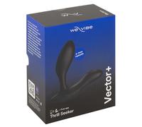 We-Vibe Vector+ - Rechargeable Smart Anal Vibrator (Black)