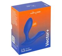 We-Vibe Vector+ - Rechargeable Smart Anal Vibrator (Blue)