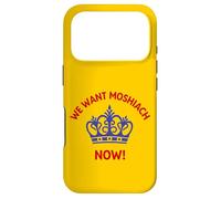 We Want Moshiach Now Messiah Chabad Lubavitch Rebbe Jewish Case for iPhone 17 Pro