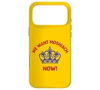We Want Moshiach Now Messiah Chabad Lubavitch Rebbe Jewish Case for iPhone 17 Pro Max