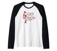 We Wants the Redhead Caribbean Pirates Shirt Raglan Baseball Tee