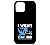 We Wear Blue For My Brother Colorectal Cancer Support Tee Case for iPhone 12 Pro Max